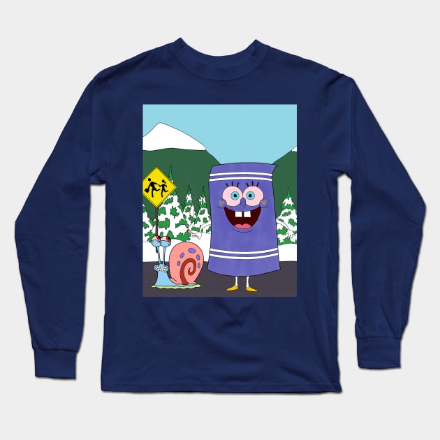 Towelbob & Gary Long Sleeve T-Shirt by Bridge_the_Ink